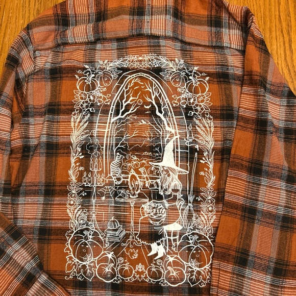 The Pretty Cult unisex extra large Samhain flannel shirt - Picture 2 of 7